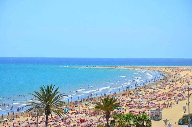 Bungalow Playa Del Ingles Santa Fe 56 Εξωτερικό φωτογραφία